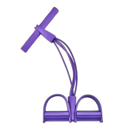 Pedal Chest Expander 6-tube Upgraded Sit-ups Aid