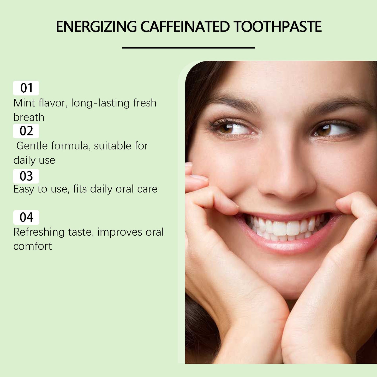 Energy-Boosting Caffeine Toothpaste